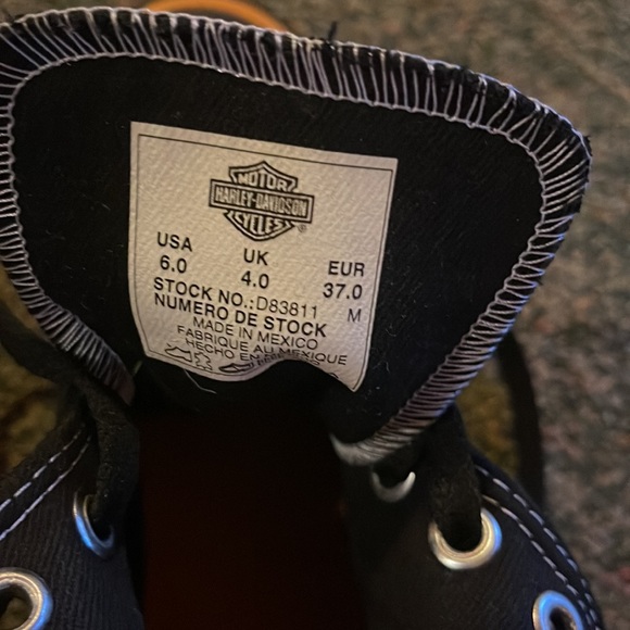 Harley Davidson shoes size 6 European size 37 - Picture 5 of 5